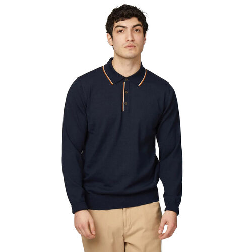Ben Sherman Tipped Merino Polo